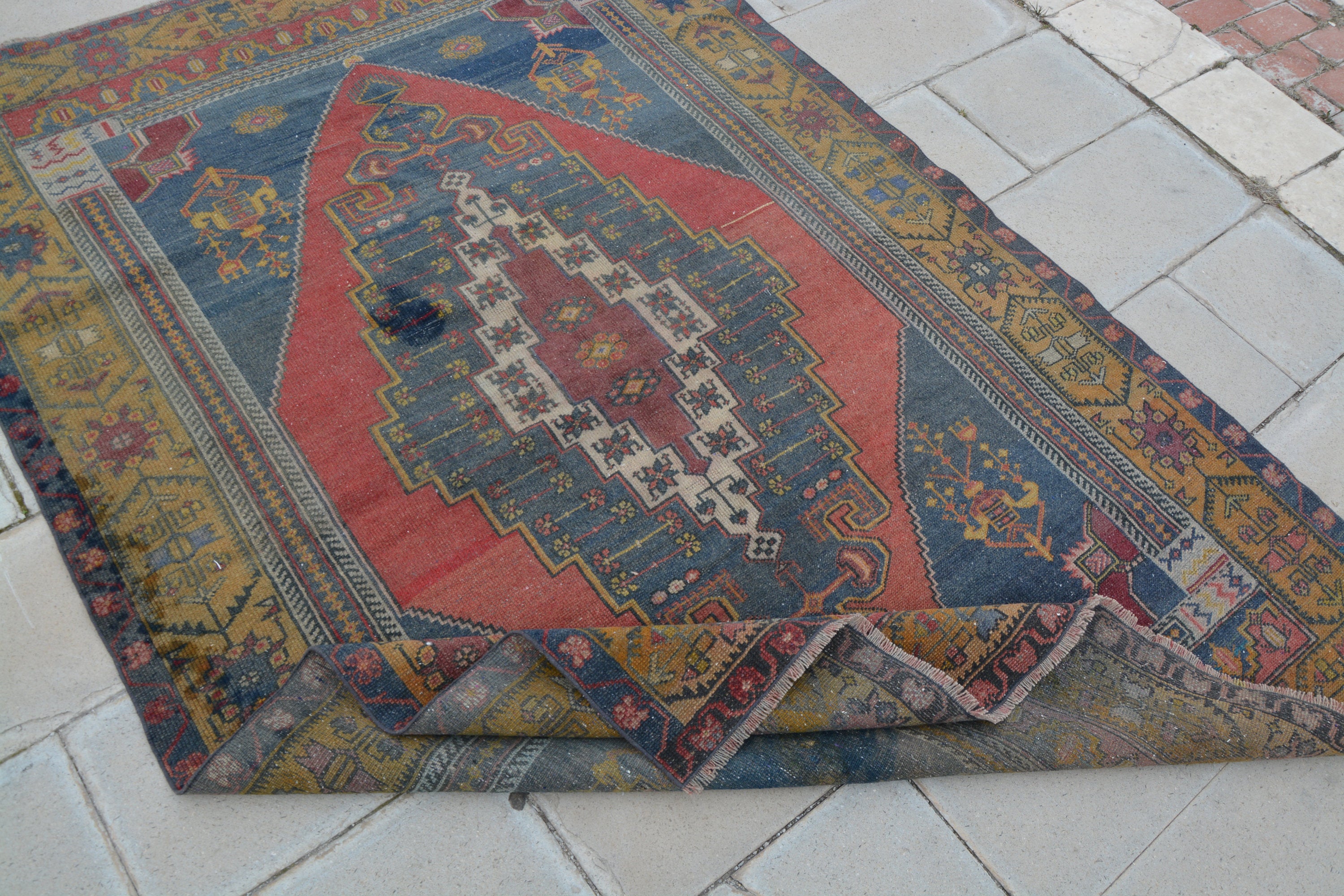 Oushak Rug, Vintage Rugs, Rugs Made in Turkey, Turkish Carpet